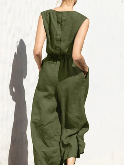 Dames Jumpsuit Zomerse Losse Comfortabele Stijl