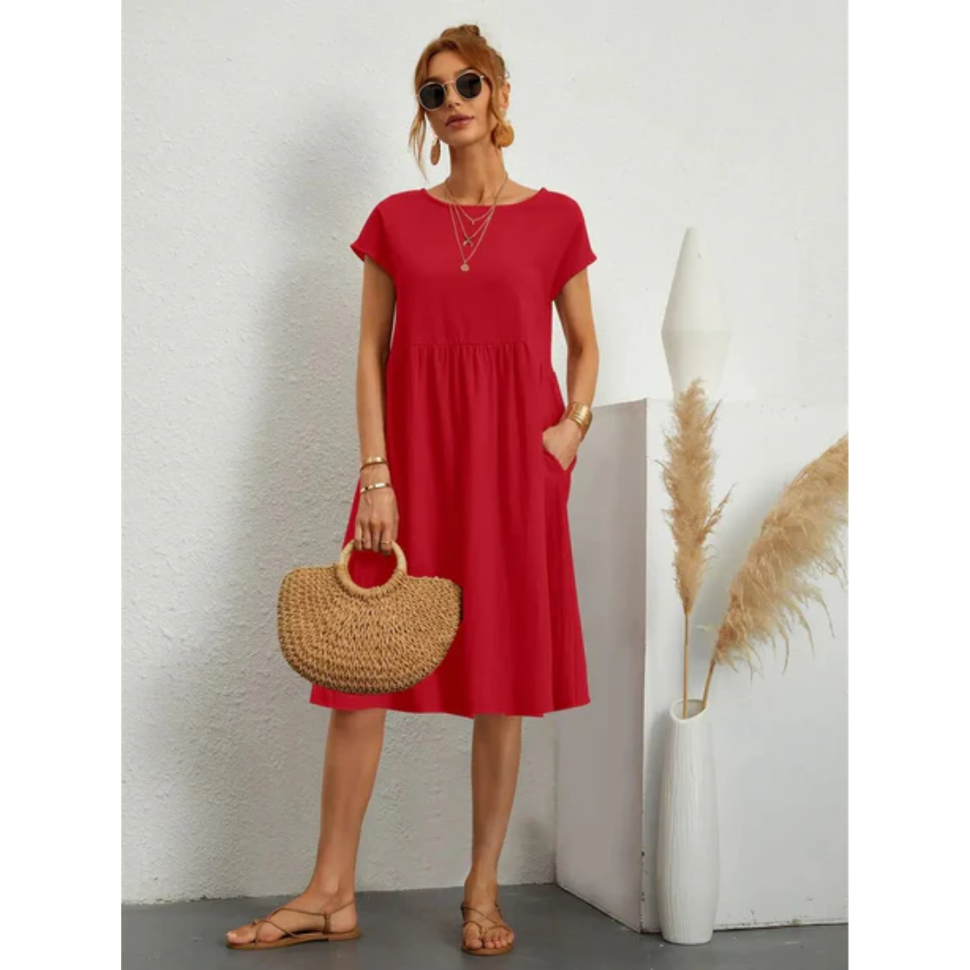 Zomerjurk Dames Elegante Korte Jurk voor Warme Dagen - StudioMarella