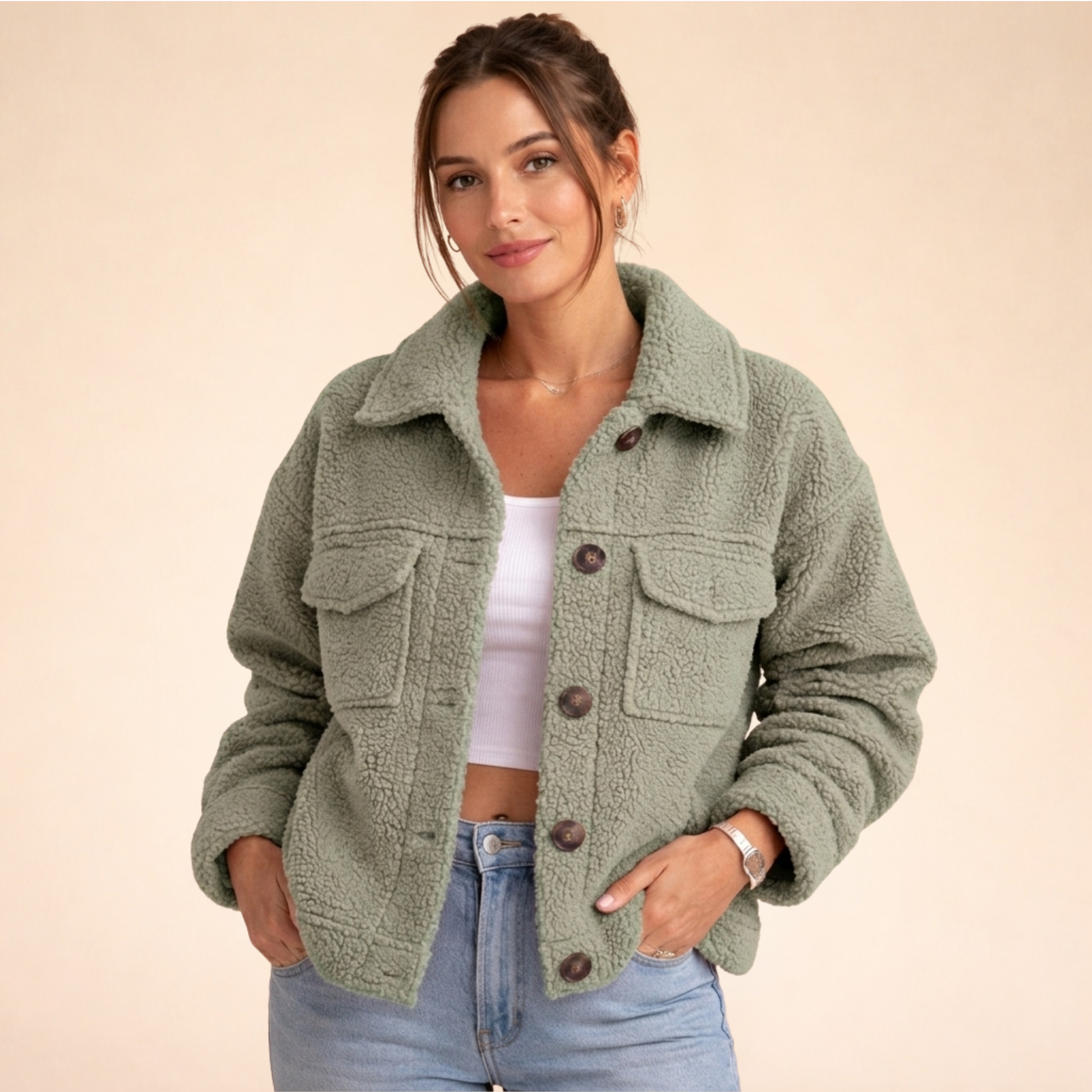 Lotte | Elegante en warme dames herfstjas 7