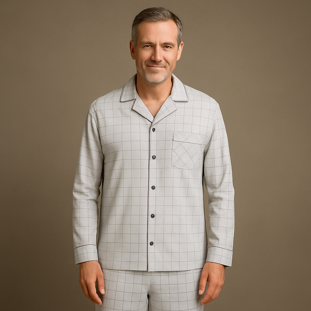 Luca | Comfortabele Gestreepte Pyjamaset 3
