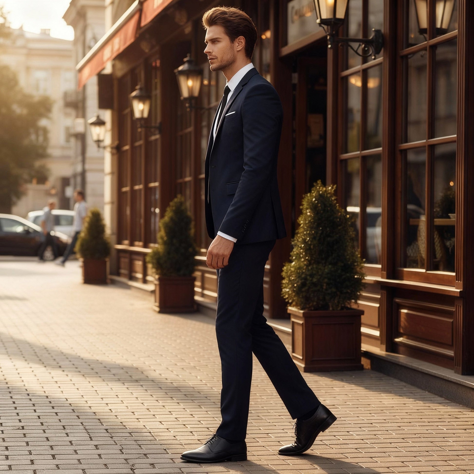 Luca | Elegant Slim Fit Heren Pakset voor Zakelijke en Speciale Gelegenheden 1