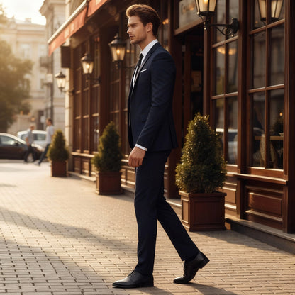Luca | Elegant Slim Fit Heren Pakset voor Zakelijke en Speciale Gelegenheden 1