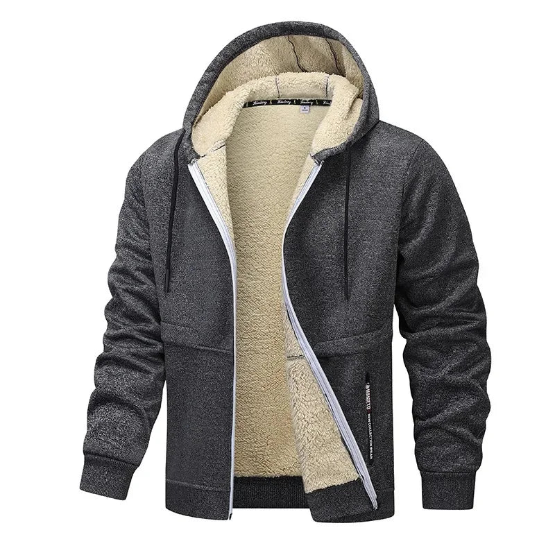 Luca | Casual Pile Jas voor Mannen - StudioMarella