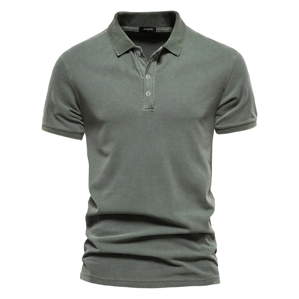Polo T-shirt Elegante Katoen Mannen
