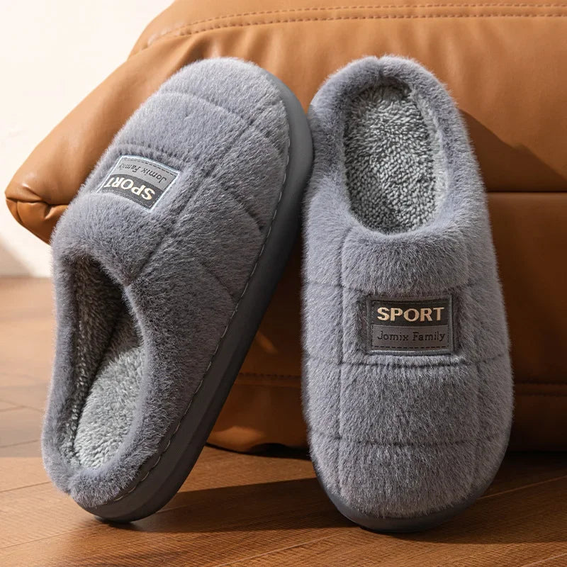 Warmte Pluche Pantoffels voor Mannen Comfortabel - StudioMarella