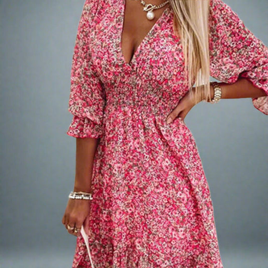 Midi Zomerkleed voor Dames Luchtig en Zomerse Jurk - StudioMarella
