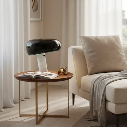 Design Tafellamp met Marmeren Voet – Warm Licht voor Woonkamer & Slaapkamer
