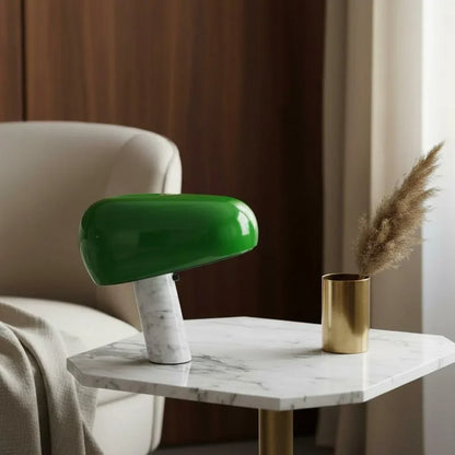 Design Tafellamp met Marmeren Voet – Warm Licht voor Woonkamer & Slaapkamer