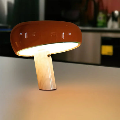 Design Tafellamp met Marmeren Voet – Warm Licht voor Woonkamer & Slaapkamer