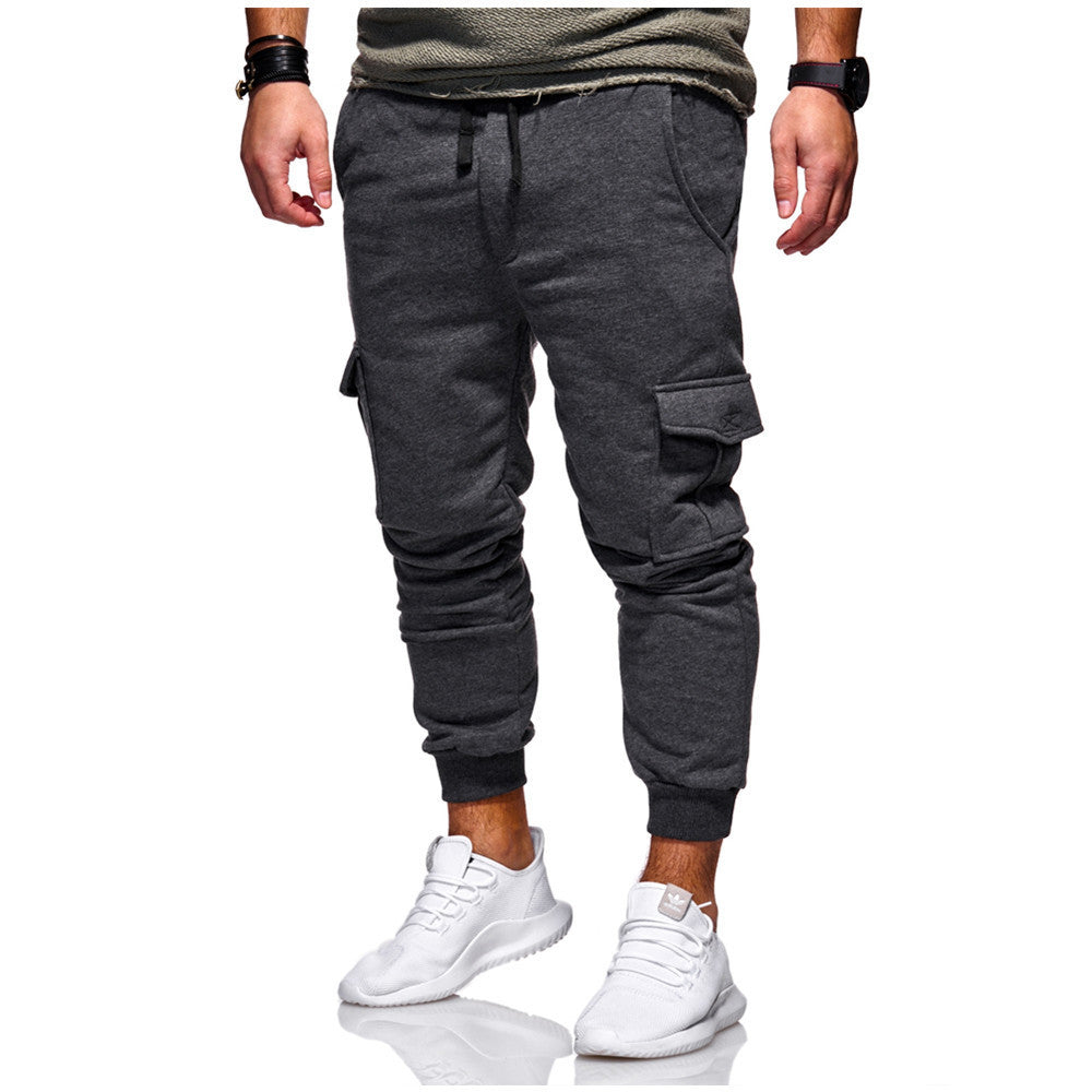 Lukas Joggingbroek Cargoboy Zwart Comfortabel