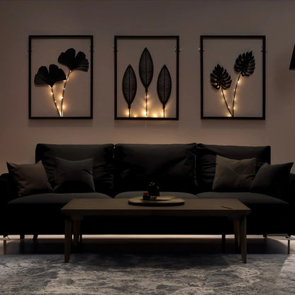 LED Bladlijst met Kleurwisseling voor Binnen – Decoratief Lichtobject voor Sfeervolle Kamers en Woonruimtes