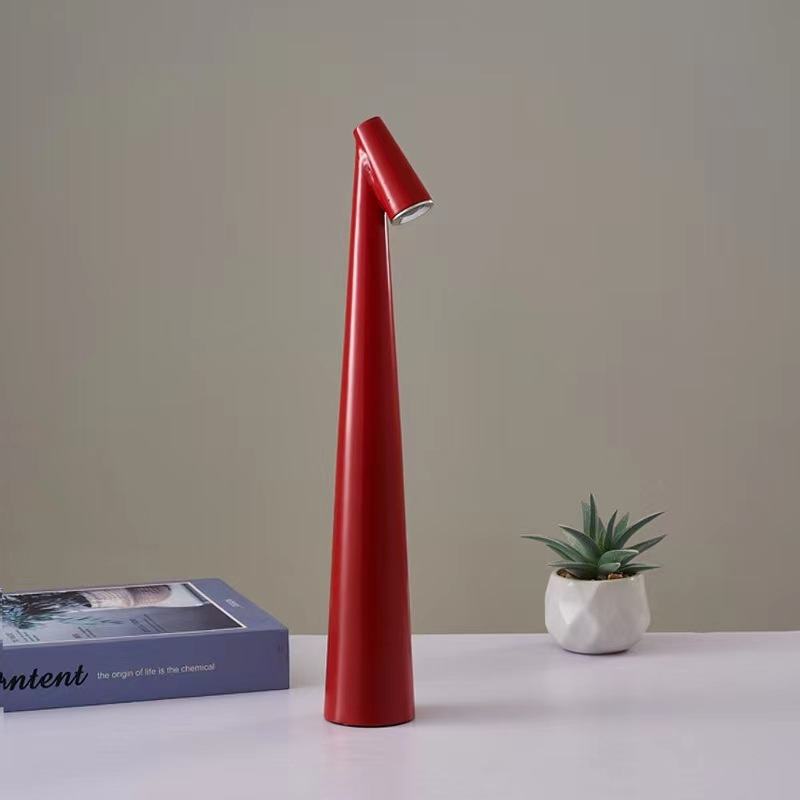 Lumina tafellamp aluminium 3000K draadloos zwart wit rood eettafel leeslamp modern design