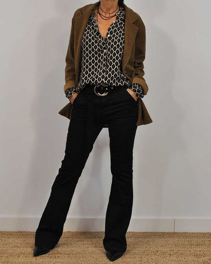 Vrouwelijke Blouse Stijlvol Elegante Look - StudioMarella