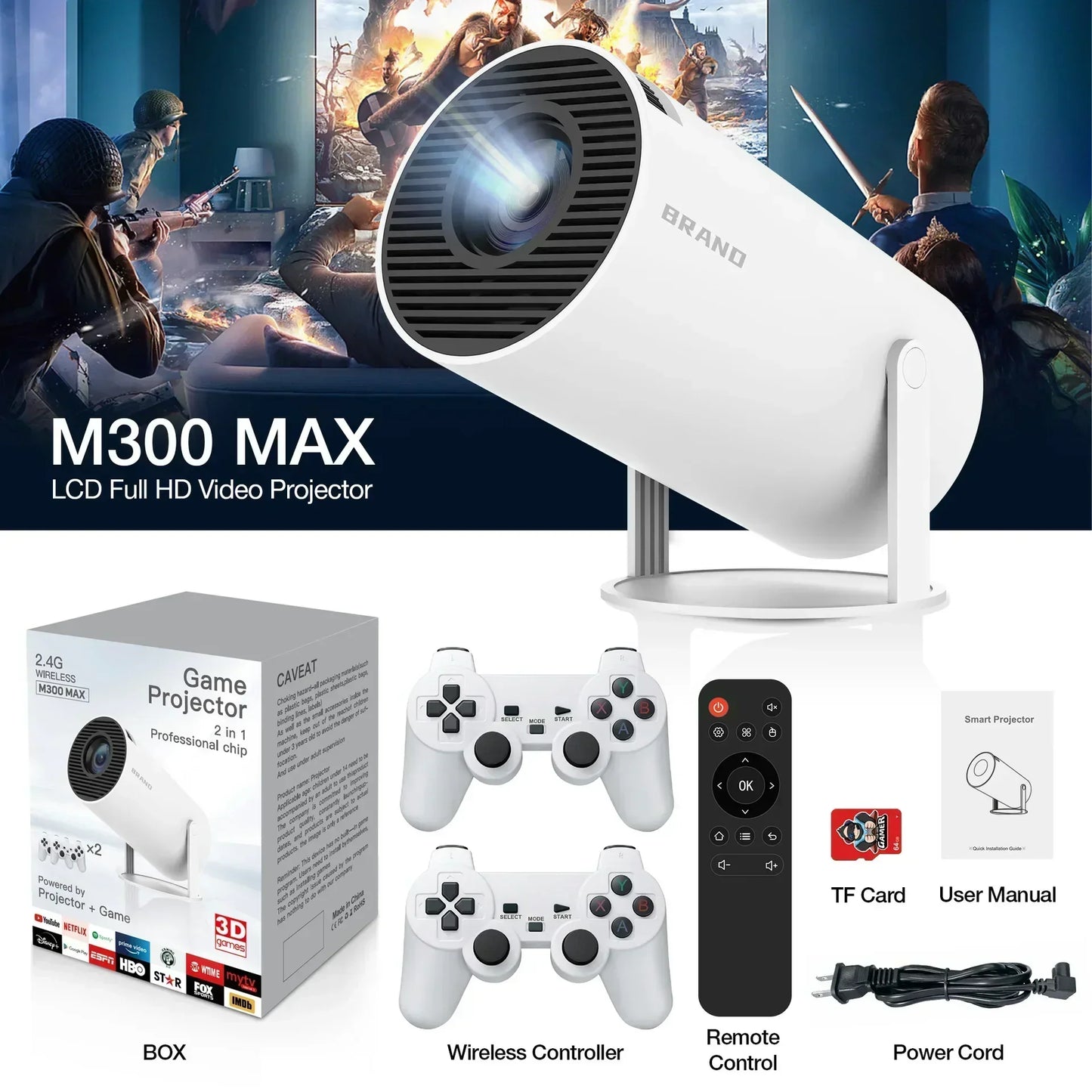 Projector LumoBeam Levendige Beelden Full HD