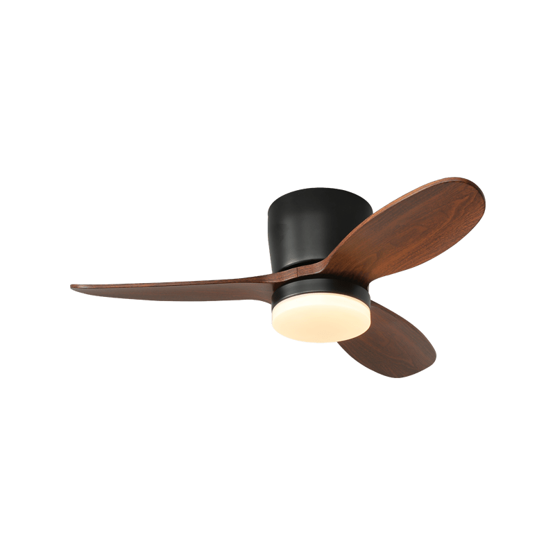 Plafondventilator Milo met Verlichting — Elegante Ventilator 91cm Modern Design met Afstandsbediening