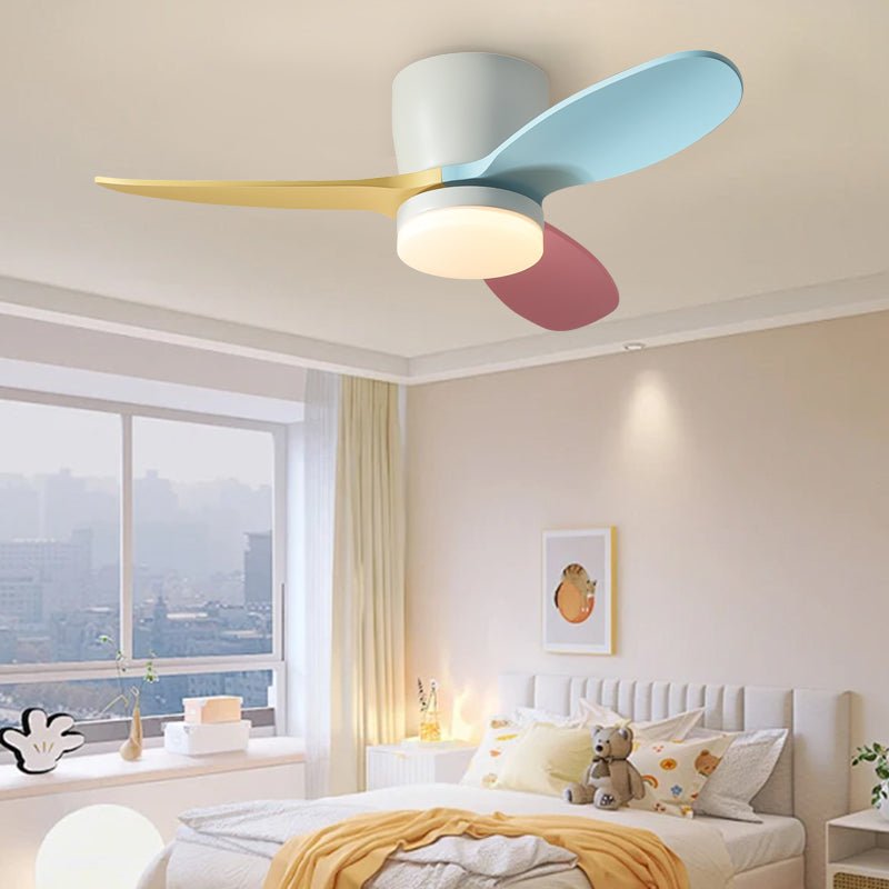 Plafondventilator Milo met Verlichting — Elegante Ventilator 91cm Modern Design met Afstandsbediening