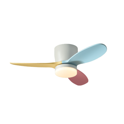 Plafondventilator Milo met Verlichting — Elegante Ventilator 91cm Modern Design met Afstandsbediening