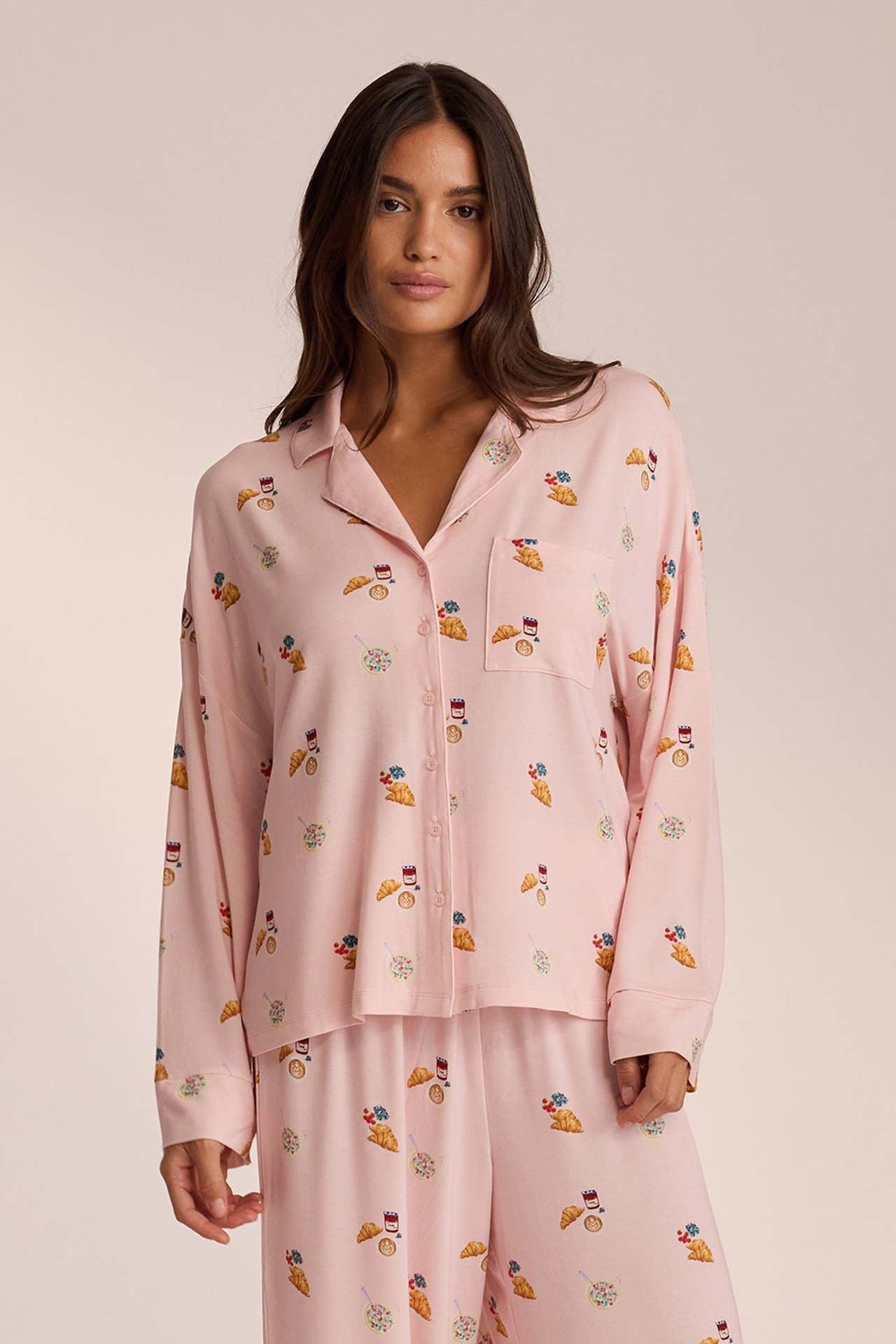Luna | Comfortabele Warme Dames Pyjama Lange Mouw 3