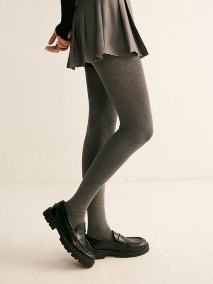 Dames Leggings van Zachte Katoenmix, Comfortabele en Stijlvolle Fit