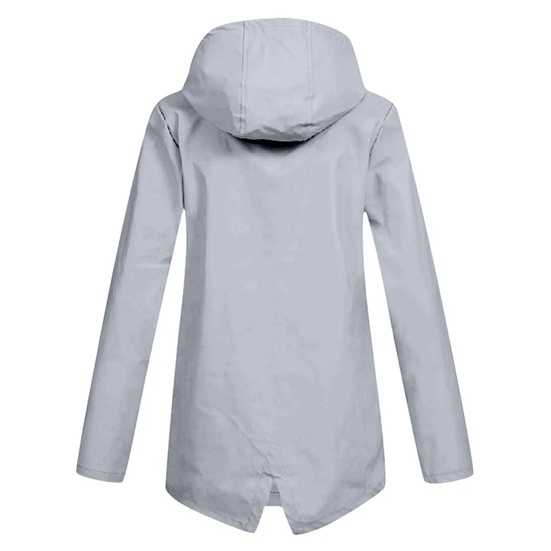 Luna | Dames Regenjas Lang – Lichtgewicht, Comfortabel & Stijlvol 1