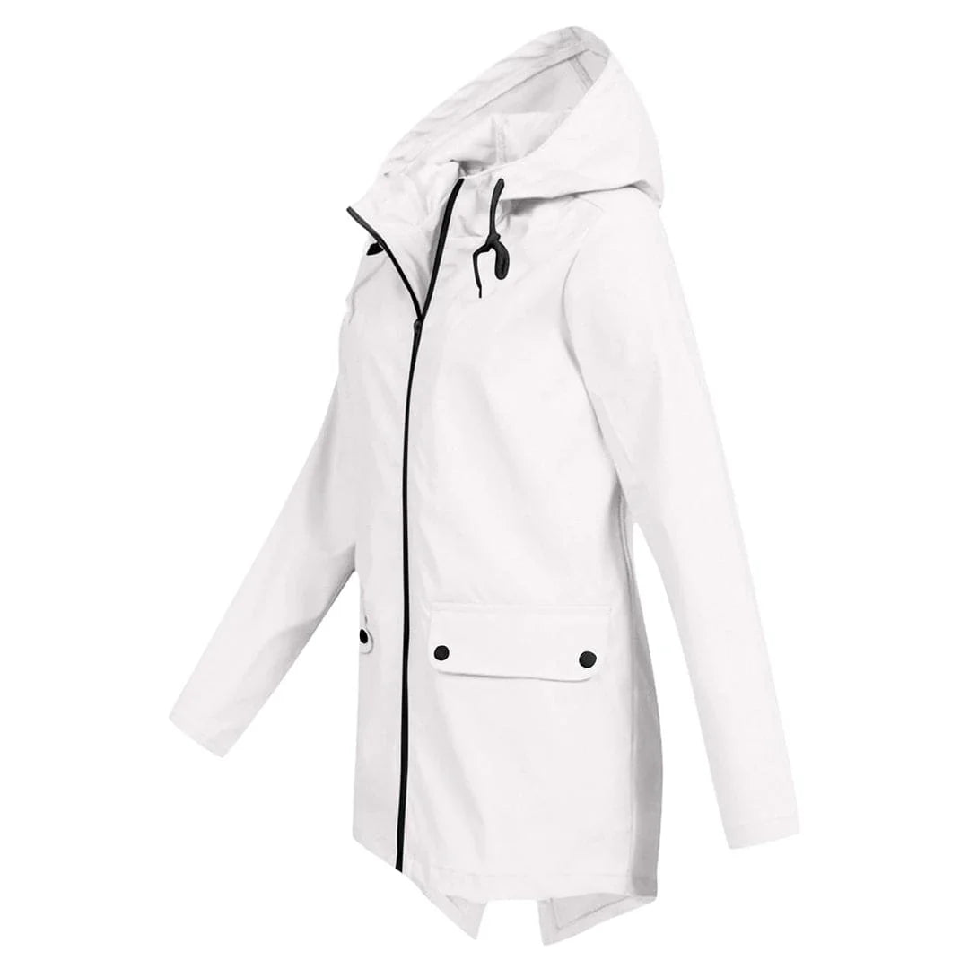 Luna | Dames Regenjas Lang – Lichtgewicht, Comfortabel & Stijlvol 8