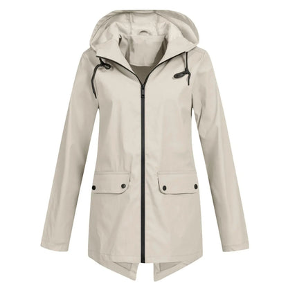 Luna | Dames Regenjas Lang – Lichtgewicht, Comfortabel & Stijlvol 9