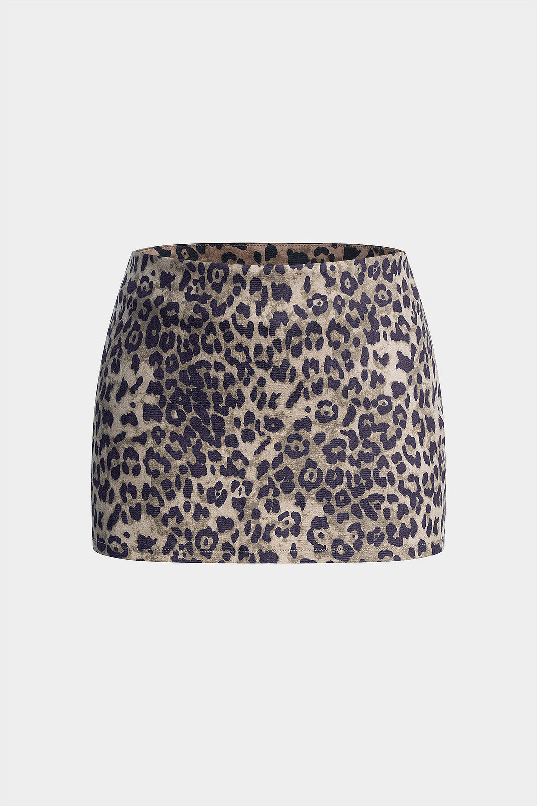 Dames Mini Rok Luipaard Print Lage Taille Comfortabel - StudioMarella