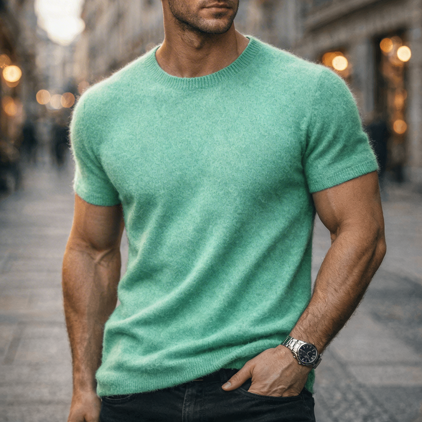 Ultrazacht T-shirt met Kasjmiergevoel Luxe Kwaliteit - StudioMarella