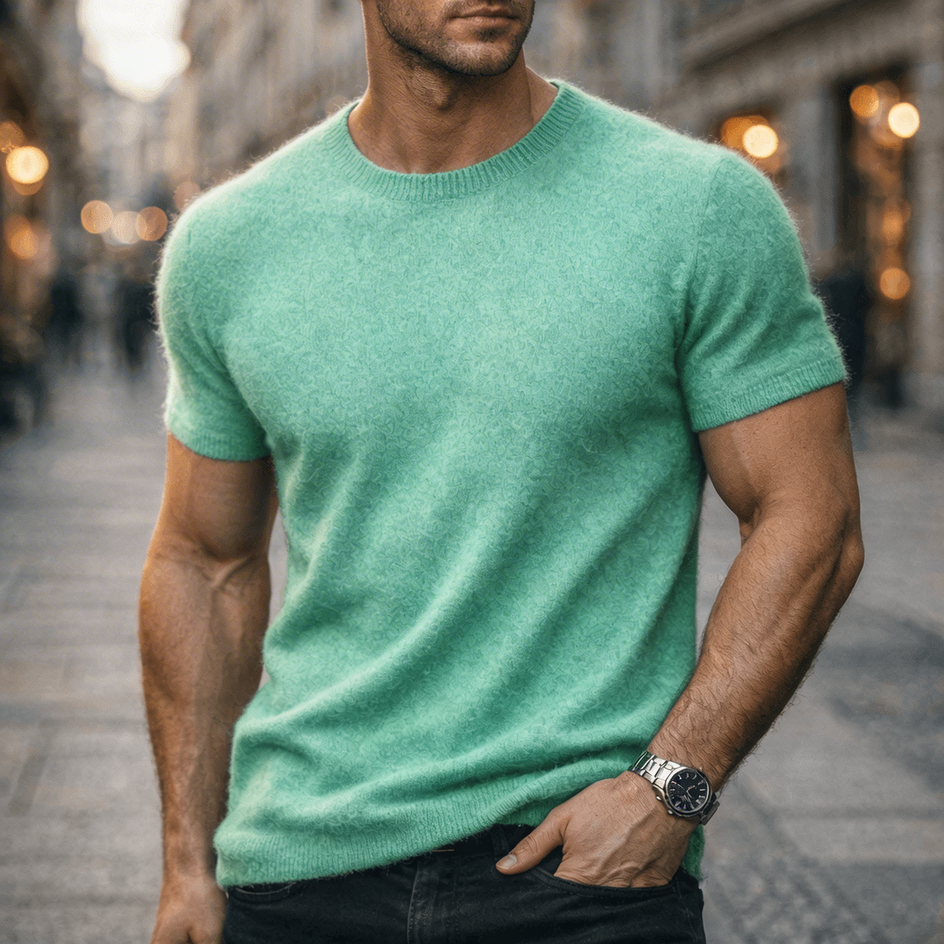 Ultrazacht T-shirt met Kasjmiergevoel Luxe Kwaliteit - StudioMarella