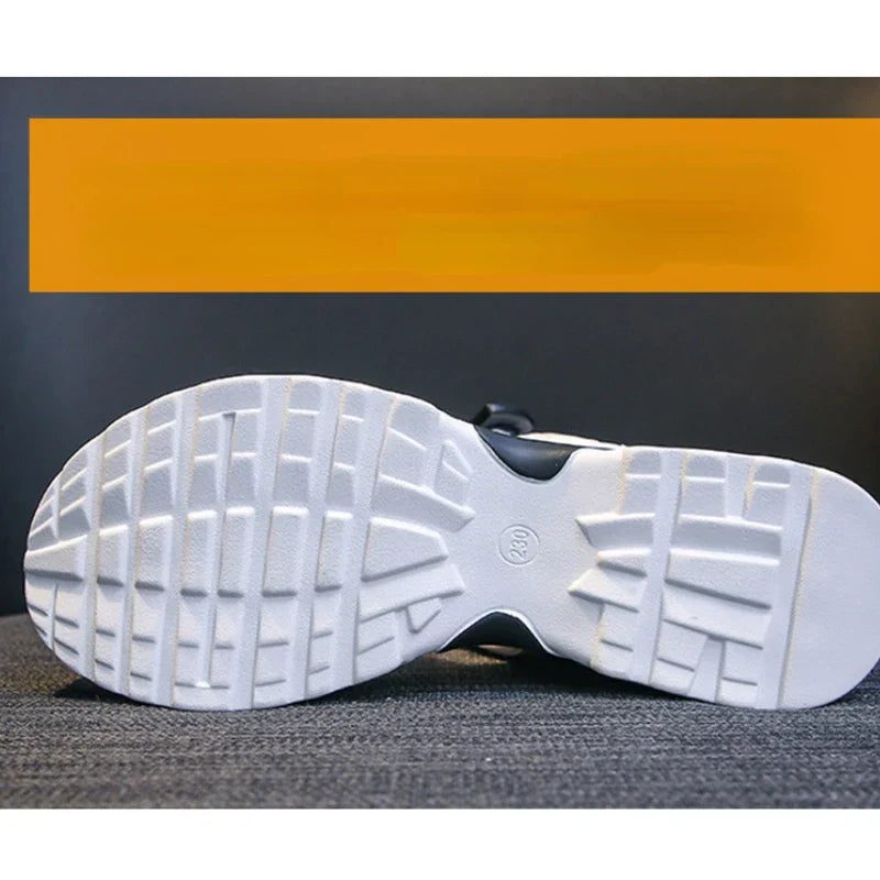 Vrouwen Zomersandalen met Sleehak Luxe Leer
