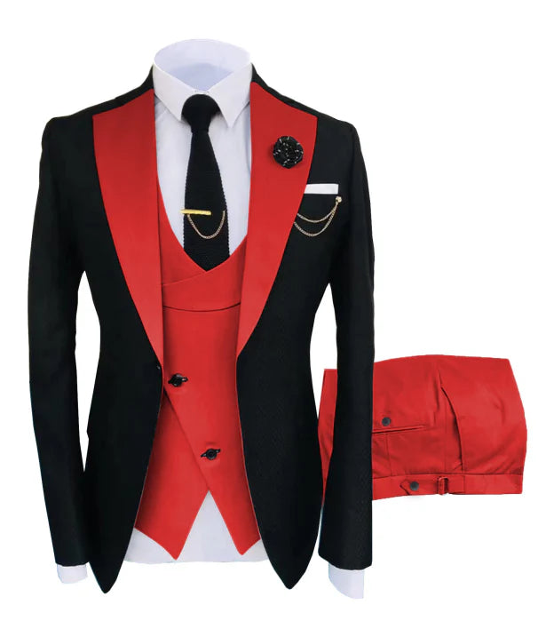 Heren Trouwkostuum 3-Delig Elegant Formaliteit
