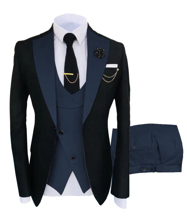 Heren Trouwkostuum 3-Delig Elegant Formaliteit