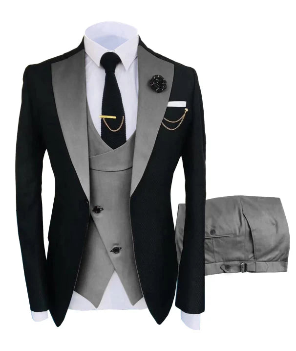 Heren Trouwkostuum 3-Delig Elegant Formaliteit