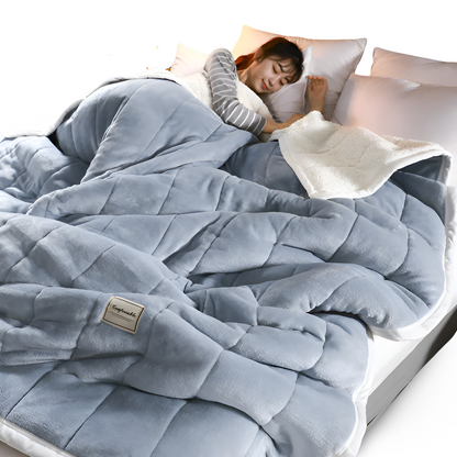Sherpa Fleecedeken Superzacht Warm Plaid Fleece Meerdere Maten Flockpatroon