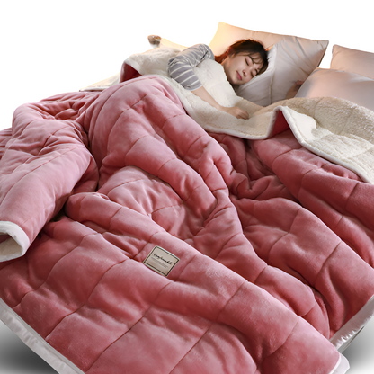 Sherpa Fleecedeken Superzacht Warm Plaid Fleece Meerdere Maten Flockpatroon
