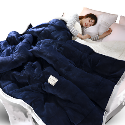 Sherpa Fleecedeken Superzacht Warm Plaid Fleece Meerdere Maten Flockpatroon