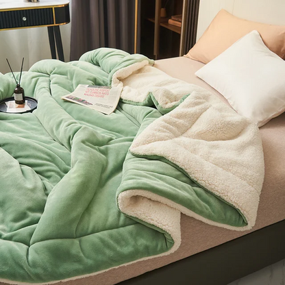 Luxe Flanel Fleece Plaid – Zachte Knuffelplaid voor Koude Avonden en Comfortabel Gebruik