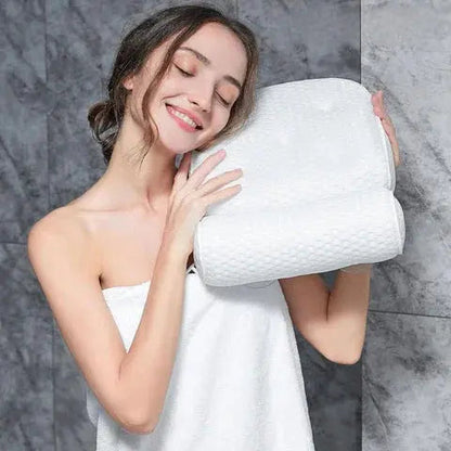 Badkussen met Antislip Zuignappen voor Ontspannen Bad