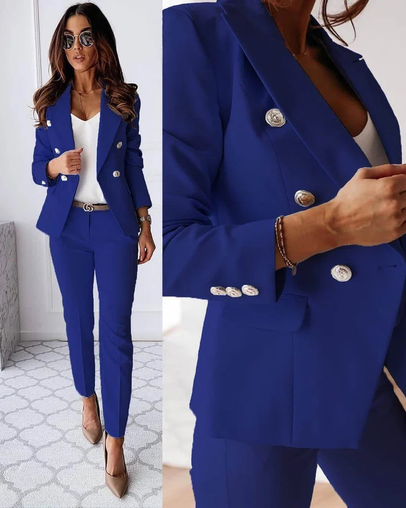 Vrouwelijke Blazer Elegante en Professioneel Design