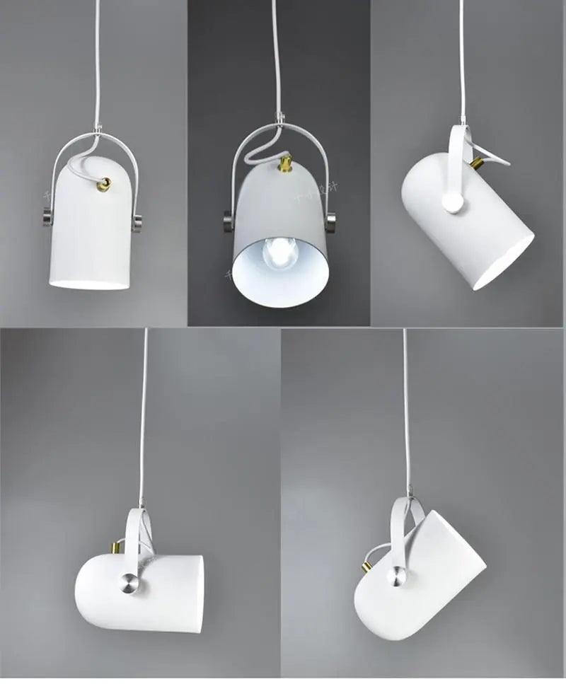 Moderne Hanglamp met Verstelbare Kabel voor Slaapkamer – Scandinavisch Design met Kleuraccenten