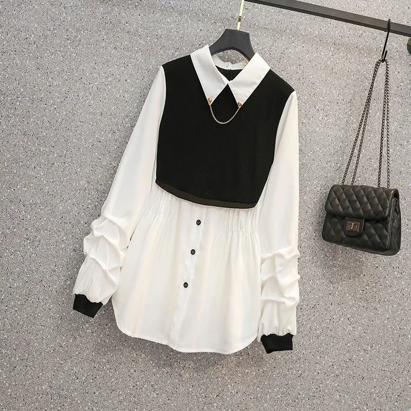 Oversized Damesblouse Fijn Merkkwaliteit