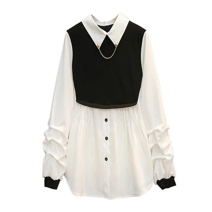 Oversized Damesblouse Fijn Merkkwaliteit
