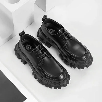 Leren Derbyschoenen voor Mannen Modern Design