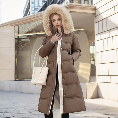 Dames Winterjas Warm en Elegant Luxe Model