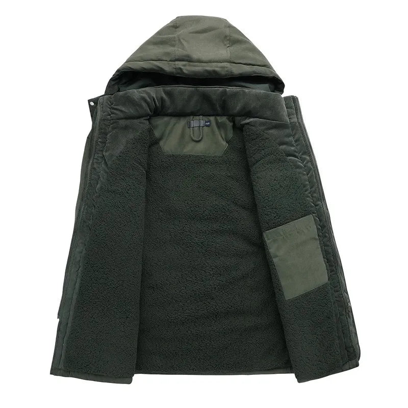 Warme Winterjas met Bontvoering voor Dames en Heren