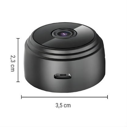 Draadloze Achteruitrijcamera Full HD 720P voor Camper Vrachtwagen Aanhanger – Magnetische Montage 360° Roteerbaar