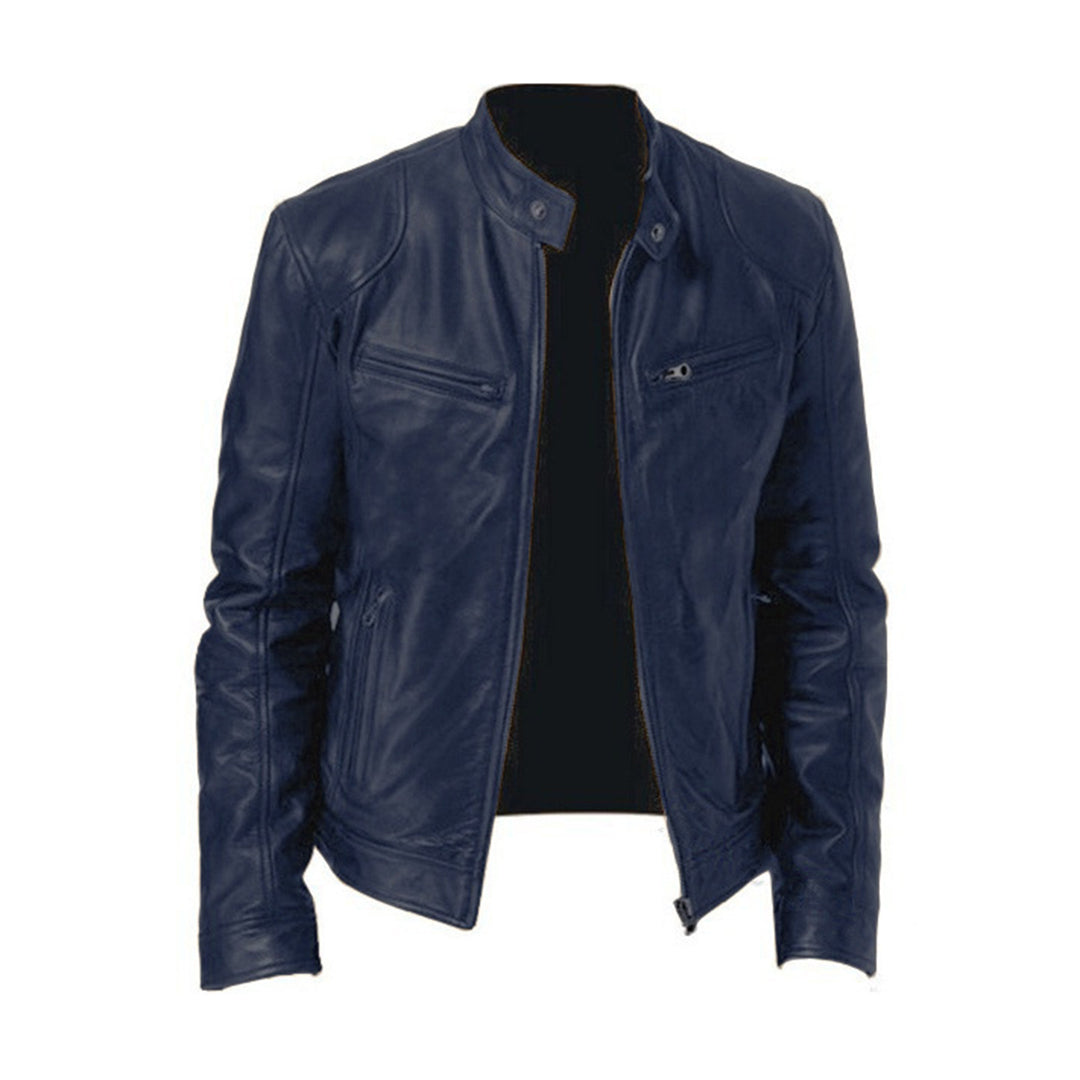Leren Jas Heren Klassiek Stijl