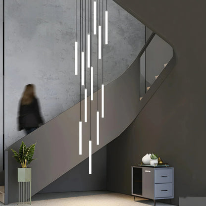 Trap Hanglamp Hoog Plafond Spiraal LED Meerdere Lichts Modern