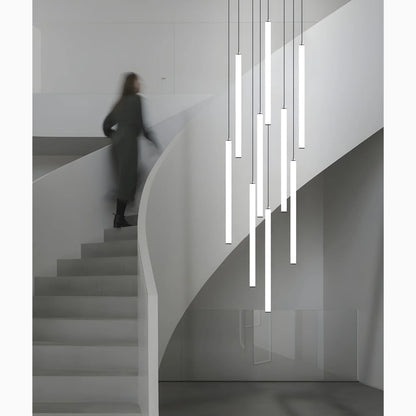 Trap Hanglamp Hoog Plafond Spiraal LED Meerdere Lichts Modern