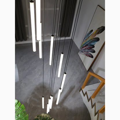 Trap Hanglamp Hoog Plafond Spiraal LED Meerdere Lichts Modern